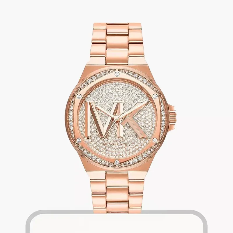 Michael Kors Lennox Rose Gold-tone Ladies Watch- MK7230